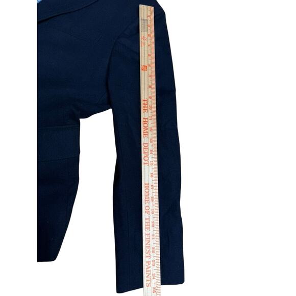 "AMERICAN EAGLE OUTFITTERS" Mens Blazer SZ L Recycled Wool Blend Academia Preppy - Picture 3 of 8